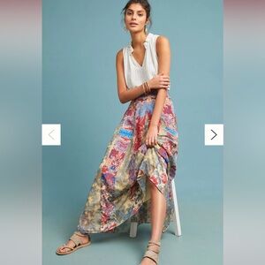 HEMANT & NANDITA | Louvre Maxi Skirt